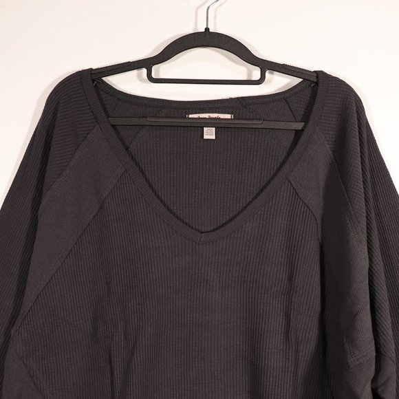 NWT Free People X ASOS Santa Clara Thermal in Black - Picture 4 of 15